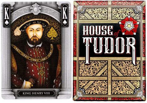 tudor replica deck of cards|Tudor Playing cards by Midnight Playing Cards.